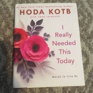 Book- I really needed this today